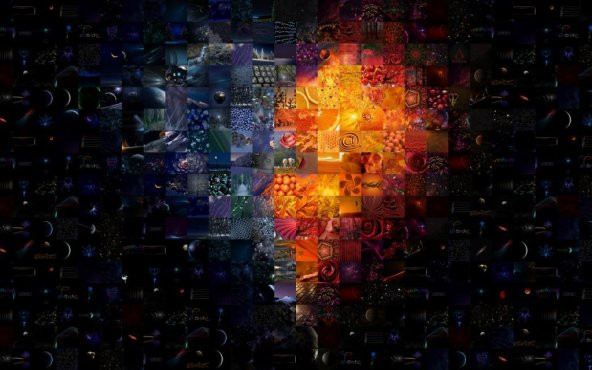 Ritoys Yaratıcı Kalp Sanatsal 1000 Parça Puzzle Yapboz - 1