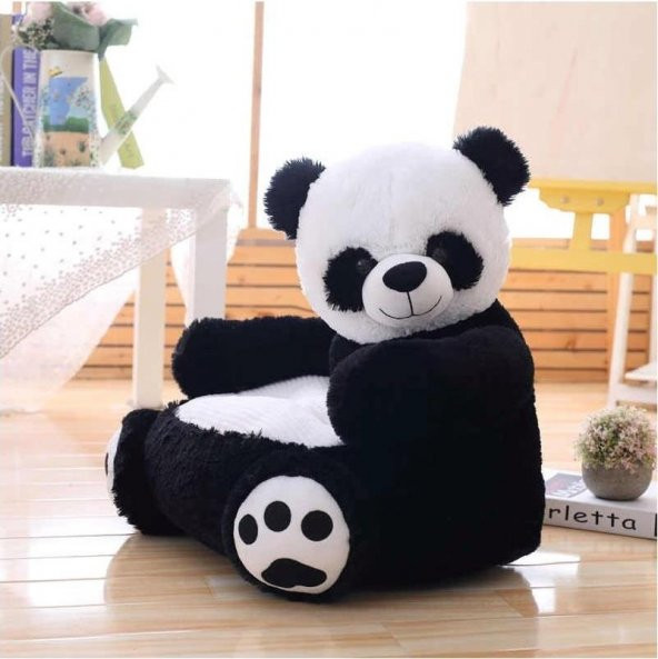 Ayıcık Peluş Bebek Çocuk Koltuğu Panda Koltuk