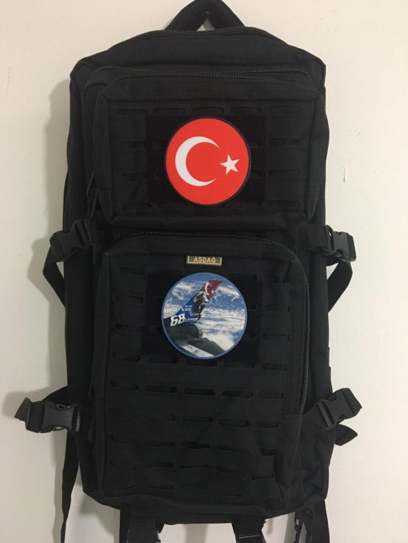 F16 TÜRK BAYRAKLI DİJİTAL BASKILI PATCH/PEÇ/YAMA/ARMA/STICKER - 5