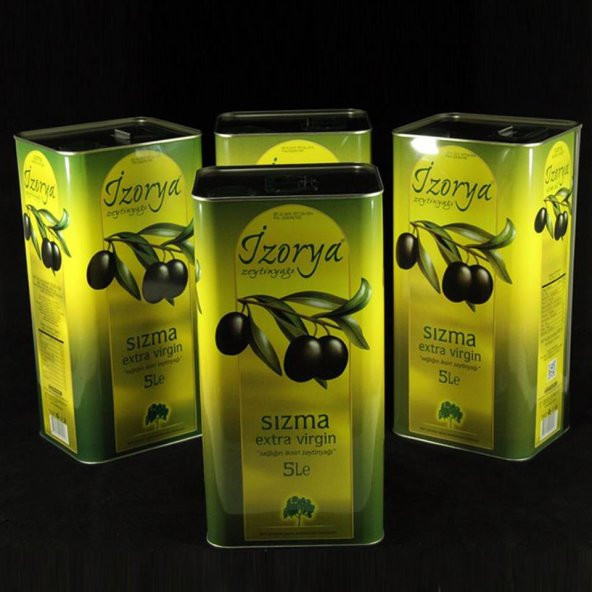 NATUREL SIZMA ZEYTİNYAĞI 5 lt TENEKE KOLİ (4 ADET) - 2