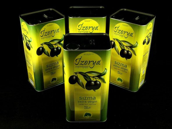NATUREL SIZMA ZEYTİNYAĞI 5 lt TENEKE KOLİ (4 ADET) - 3