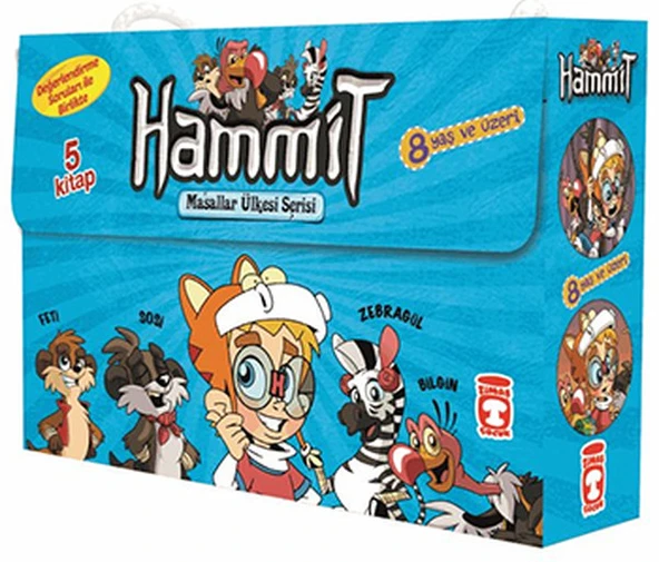 Hammit Masallar Ülkesi 2 Set - (5 Kitap) CEM GÜLBENT - 2