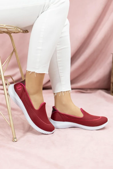 Çaçaroz Ayakkabı Rahat Hafif Büyük Numara Bayan Spor Yürüyüş Ayakkabısı - 8