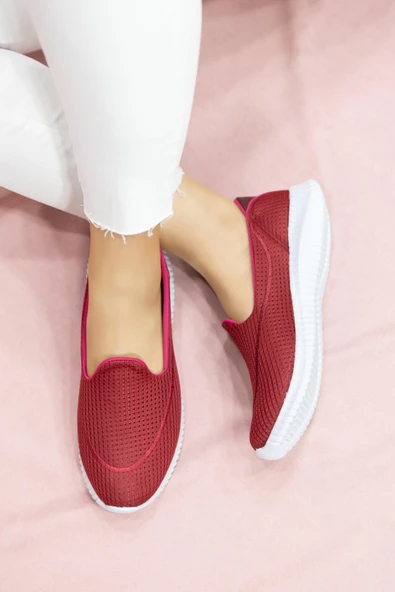 Çaçaroz Ayakkabı Rahat Hafif Büyük Numara Bayan Spor Yürüyüş Ayakkabısı - 9