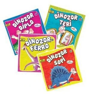 Güçlü Dinozorlar Set (4 Kitap) KOMİSYON .
