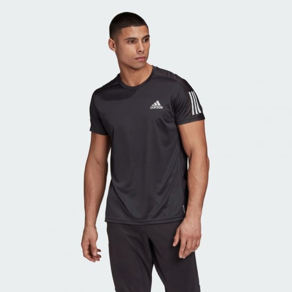 Adidas FS9799 Own The Run Tee Erkek T-Shirt - 1