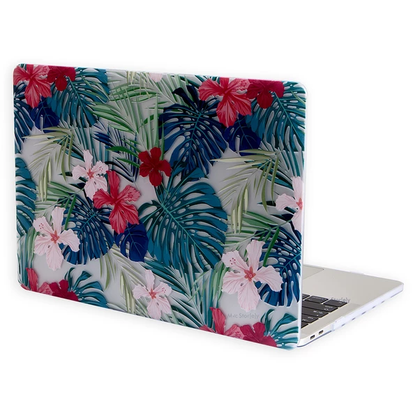 Macbook Pro Kılıf 13 inç Flower01NL (Eski HDMI'lı Model 2012-2015) A1425 A1502 ile Uyumlu - 6