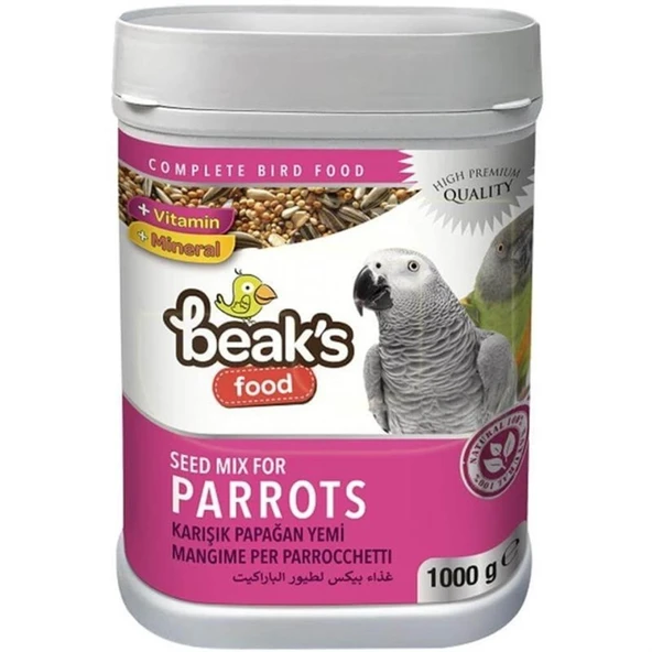 Beaks Karışık Papağan Yemi 750 Gr