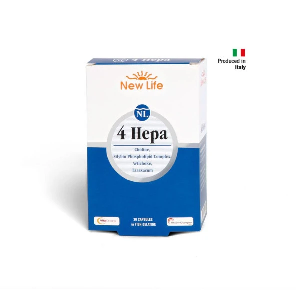 New Life 4 Hepa 30 Softgel Kapsül 7640128140931