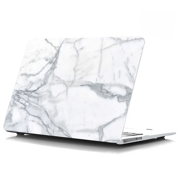 MacBook Pro Retina 13 İnç Mermer Desenli Sert Kılıf İnce Hafif Darbe Koruma Eski HDMI Girişli Retina Model - Resim 2