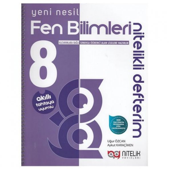 8.Sınıf Yeni Nesil Defter Fen Bilimleri Nitelikli