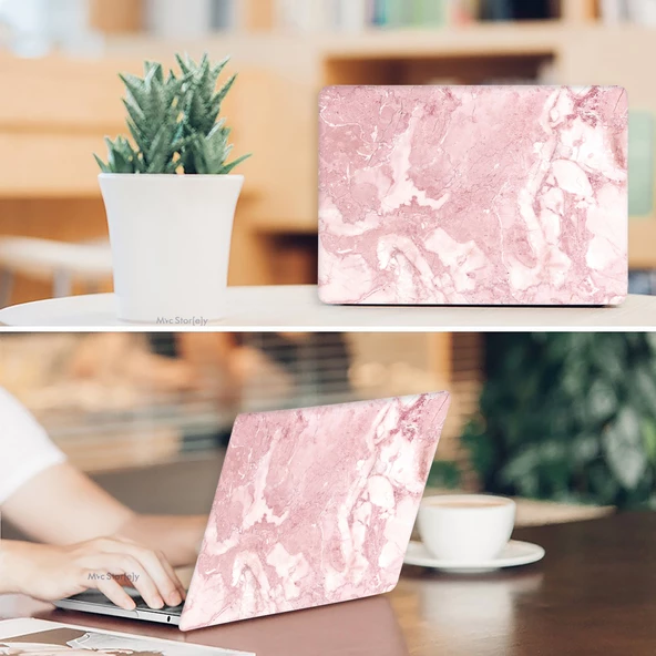 Macbook Pro Kılıf 13 inç Mermer08NL (Eski HDMI'lı Model 2012-2015) A1425 A1502 ile Uyumlu - 7