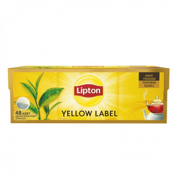 Lipton Demlik Poşet Çay Yellow Label 48Li