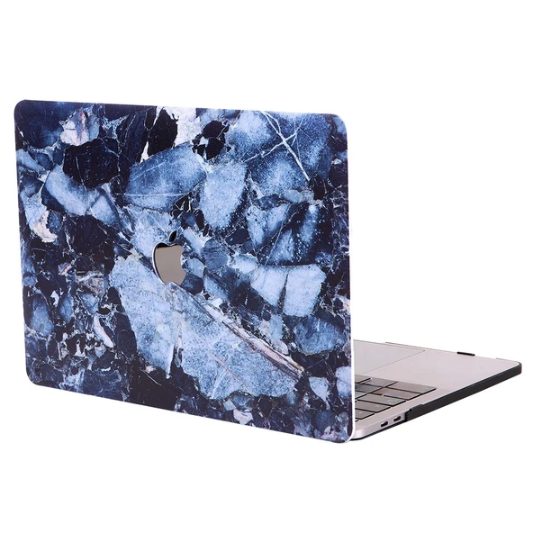 Macbook Pro Kılıf 13 inç Mermer08 (Eski HDMI'lı Model 2012-2015) A1425 A1502 ile Uyumlu - Resim 2