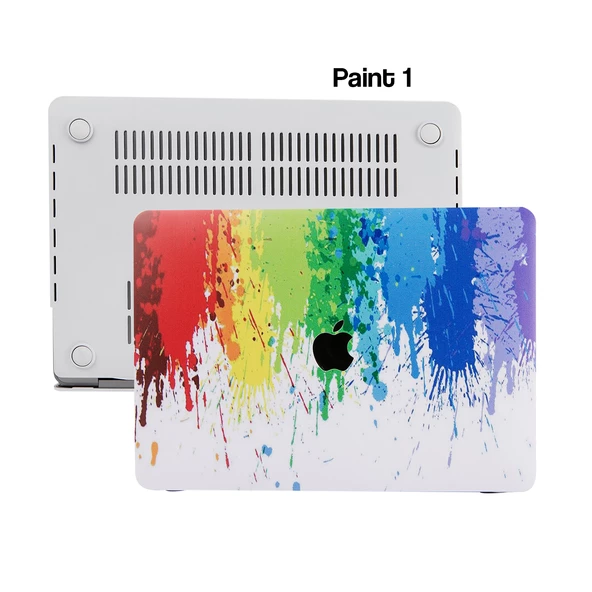 Macbook Pro Kılıf 13 inç Paint01 (Eski HDMI'lı Model 2012-2015) A1425 A1502 ile Uyumlu - 5