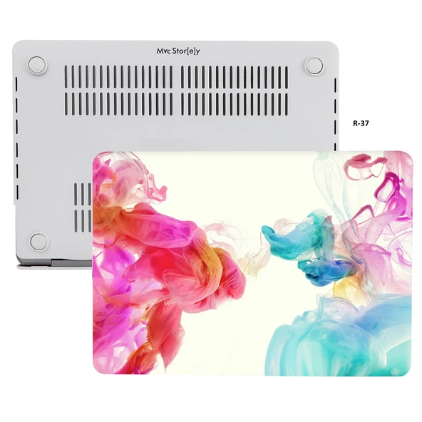 Macbook Pro Kılıf 15 inç Paint01NL (Touchbarlı 15" Pro) A1707 A1990 ile Uyumlu - 5