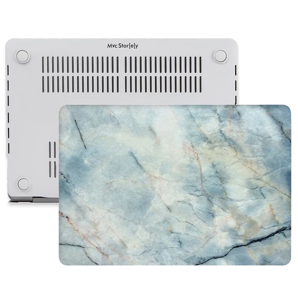 Macbook Pro Kılıf 13 inç Mermer11NL (Eski HDMI'lı Model 2012-2015) A1425 A1502 ile Uyumlu