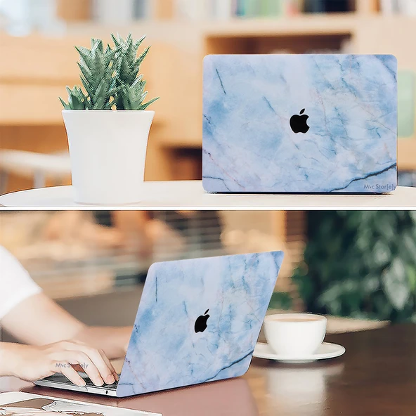 Macbook Pro Kılıf 13 inç Mermer11 (Eski HDMI'lı Model 2012-2015) A1425 A1502 ile Uyumlu - Resim 4