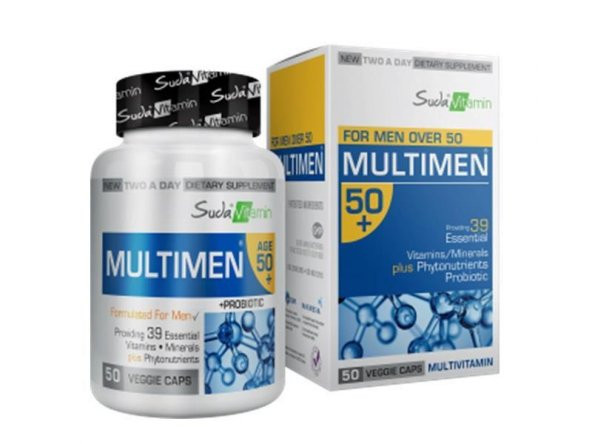 Suda vitamin Multimen 50+ For Men 8681571352006