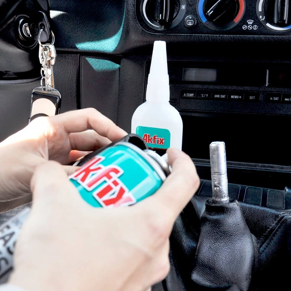 Akfix Hızlı Yapıştırıcı Mdf Kit 200ml+50gr - Resim 8