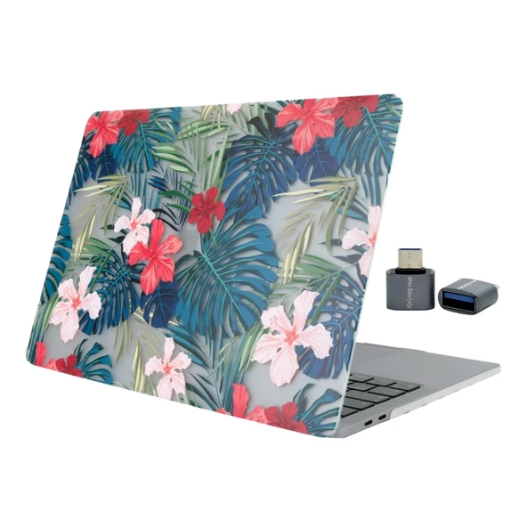 Macbook Pro Kılıf 15 inç Flower01NL (Touchbarlı 15" Pro) A1707 A1990 ile Uyumlu ürün görseli 1