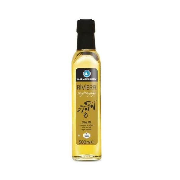 Marmarabirlik Riviera Zeytinyağı 500 ml Cam 2 li - 2