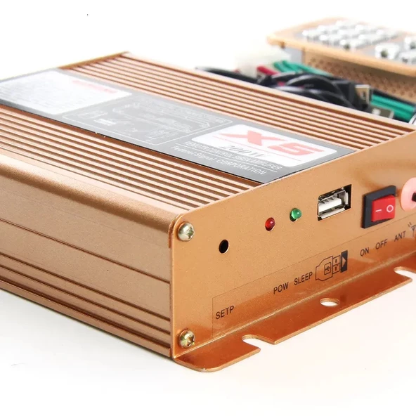 Profesyonel Siren 200 W Uzaktan Kumandalı Megafonlu Konuşmalı - 3