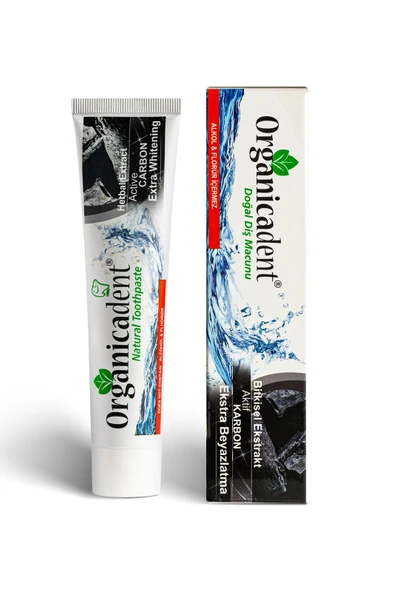 Organicadent Aktif Karbonlu Diş Macunu 75 ml ürün görseli