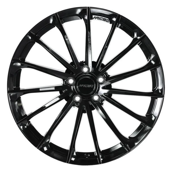ARC-G6951-44 10.5x21" -5x120 ET45 72.6 Gloss Black BERLİN Jant (4 Adet) - Resim 2