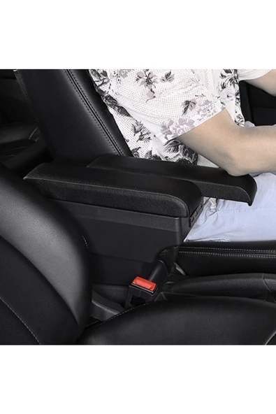 Opel Corsa E 2014-2019 Delmesiz Vidasız Kol Dayama Kolçak - 6