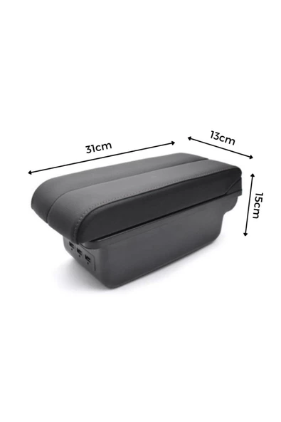 Opel Corsa E 2014-2019 Delmesiz Vidasız Kol Dayama Kolçak - 3