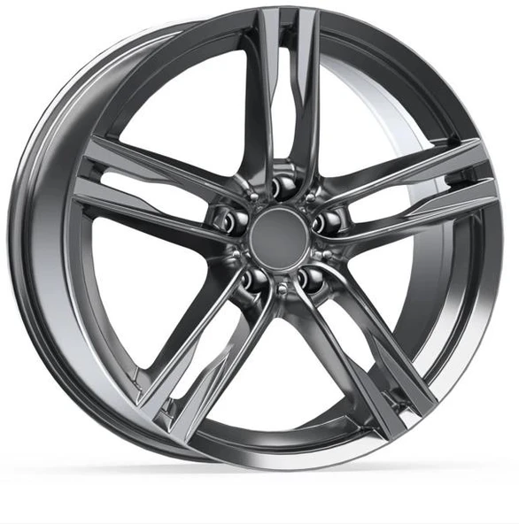 EMR-20179-05 8.5x20"-5x120 ET35 72.56 Glossy Titanium Jant (4 Adet) - 1