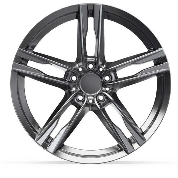 EMR-20179-06 9.5x20"-5x120 ET37 72.56 Glossy Titanium Jant (4 Adet) - Resim 2