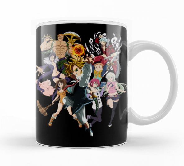 Nanatsu No Taizai Seven Deadly Sins All Characters Kupa Bardak