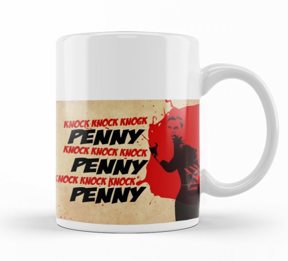 The Big Bang Theory Penny Kupa Bardak Porselen