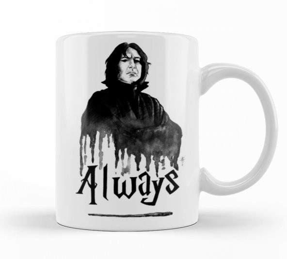 Severus Snape Always Harry Potter Kupa Bardak Porselen