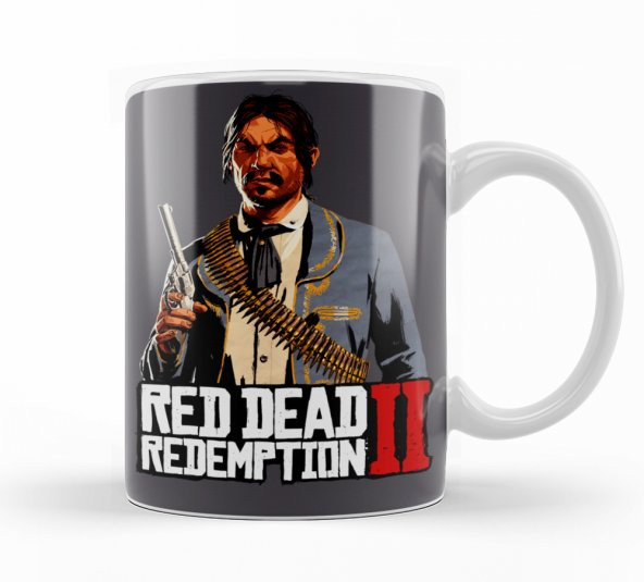 Red Dead Redemption 2 Javier Escuela Kupa Bardak Porselen