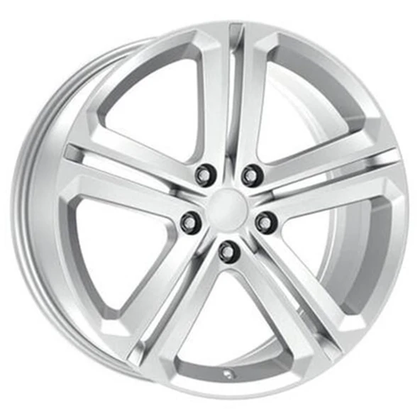 EMR-E400-01 8.0x18" -5x100 ET38 57.6 Crystal Silver Jant (4 Adet) ürün görseli