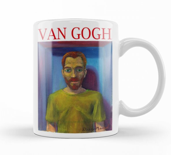 Vincent Van Gogh Kupa Bardak Porselen