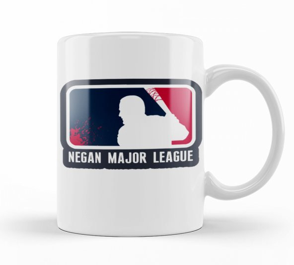 Negan Major League Kupa Bardak Porselen