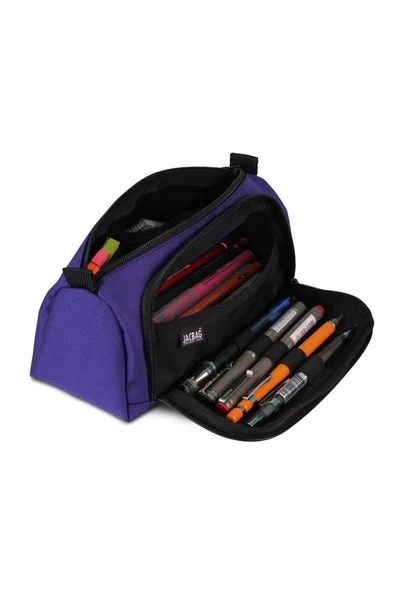 PRIME XL-LASTİK AYRAÇLI İKİ BÖLMELİ KALEM KUTUSU ürün görseli