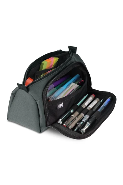 PRIME XL-LASTİK AYRAÇLI İKİ BÖLMELİ KALEM KUTUSU ürün görseli 1