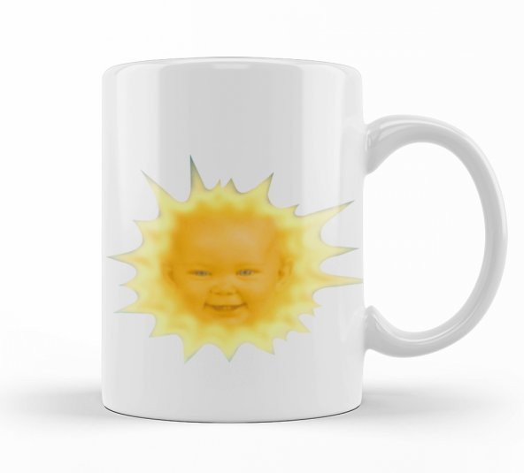 The Teletubbies Sun Kupa Bardak Porselen