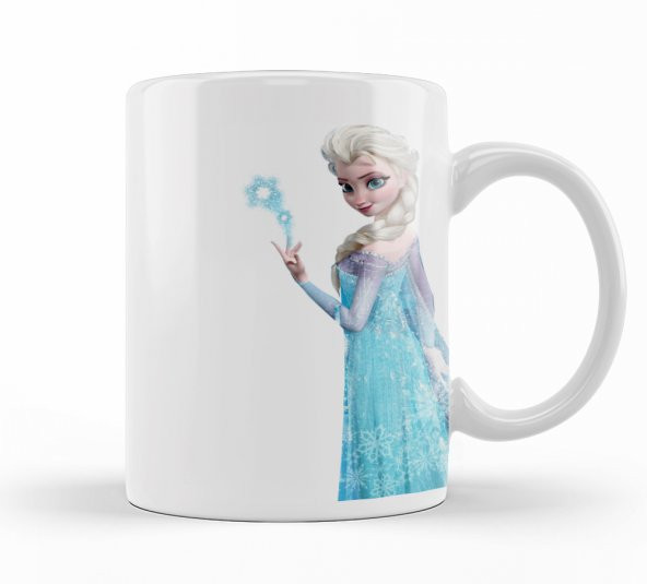 Elsa Frozen Anna Kupa Bardak Porselen