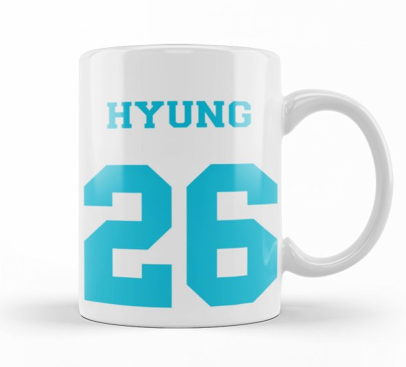Bts Hyung Kupa Bardak Porselen - 1