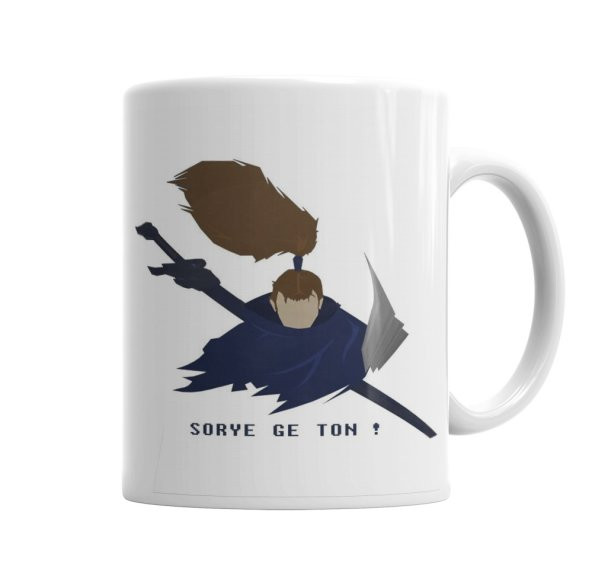 Yasuo Sorye Ge Ton Lol Kupa Bardak Porselen