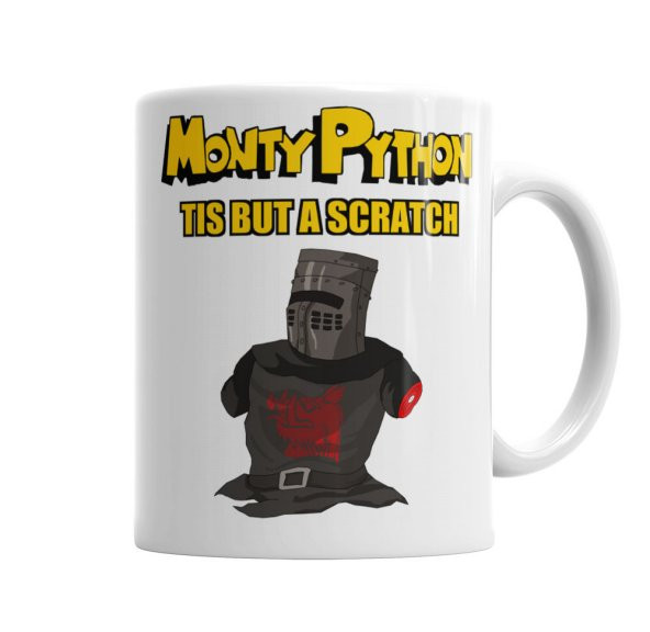 Monty Python Black Knight Kupa Bardak Porselen