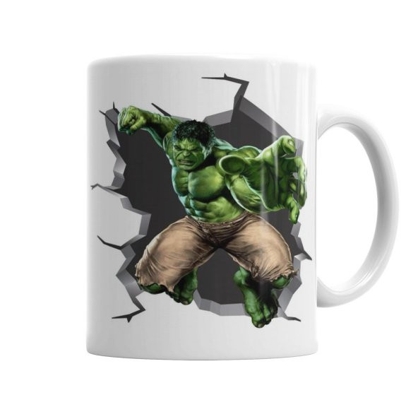 O Incrivel Hulk Kupa Bardak Porselen