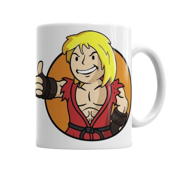 Ken Vault Boy Kupa Bardak Porselen - 1