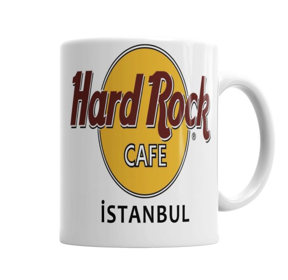 Hard Rock Cafe İstanbul Kupa Bardak Porselen